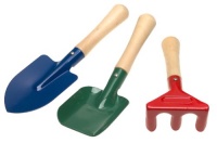 Toysmith 2296 Kid's 3-Piece Garden Tool Set