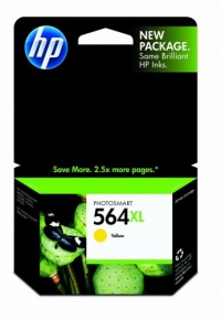 HP 564XL CB325WN#140 Ink Cartridge in Retail Packaging-Yellow