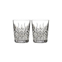 Waterford Lismore 12-Ounce Double Old Fashioned Pair