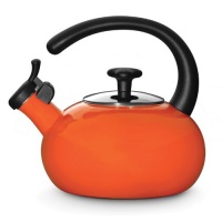 Rachael Ray Teakettles 1-1/2-Quart Whistling, Orange