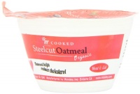 Minsley Cooked Organic Steelcut Oatmeal, 5-Ounce Cup (Pack of 12)