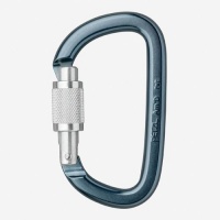 Petzl Am'D Locking Carabiner Screw-Lock/Polished, One Size