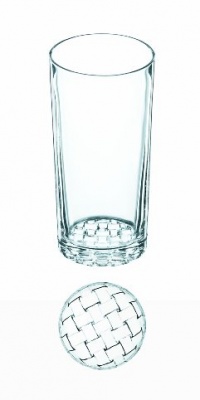 Nachtmann Dancing Stars Bossa Nova Crystal Highball Glasses by Riedel Glassworks, Set of 2