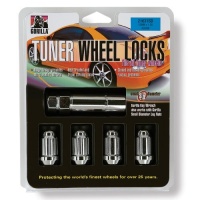 Gorilla Automotive 21631SD Small Diameter Wheel Locks (12mm x 1.50 Thread Size)