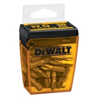 DEWALT DW2002B30 #2 Phillips 1-Inch Bit Tips with Bit Box (30-Pack)