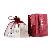 SK II - SKII Promotion Set: Clear Lotion 40ml + Cleansing Oil 34ml + Essence 30ml + Gentle Cleansing Cream 15g + Cellumination Deep Surge 15g + Skin Signature 3D Redefining Mask - 6pcs