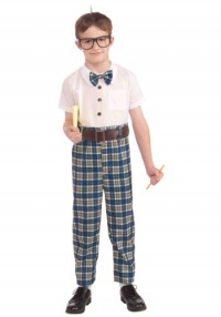 50s Class Nerd Kids Costume