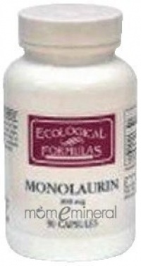 Ecological Formulas - Monolaurin 600 mg 90 caps [Health and Beauty]