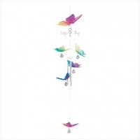 Gifts & Decor Rainbow Butterfly Indoor/Outdoor Garden Wind Chime