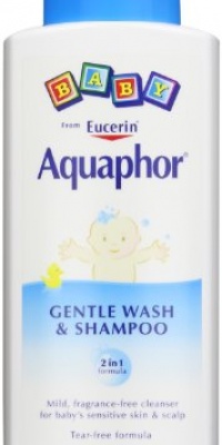 Aquaphor Gentle Wash & Shampoo, 8.4-Ounce Bottles (Pack of 3)