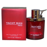 Yacht Man Red by Myrurgia Eau De Toilette Spray for Men, 3.40 Ounce