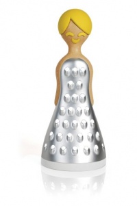 Boston Warehouse Gaby Green Cheese Grater, Earth-Friendly Kitchen Tool