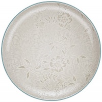 Noritake Colorwave Bloom Round Platter, 12-Inch, Turquoise