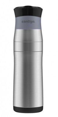 Contigo Autoseal Drake Vacuum-Insulated Stainless Steel Water Bottle, 20-Ounce