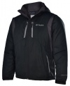 Columbia Men's Antimony III Winter Jacket Coat-Black/Gray