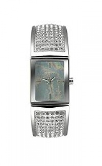 DKNY Women's NY4733 Crystal Stainless Steel Bracelet Watch