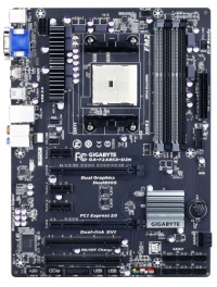 Gigabyte FM2 AMD A85X DDR3 1800 (Hudson D4) HDMI SATA 6Gb/s USB 3.0 ATX AMD Motherboard with UEFI BIOS GA-F2A85X-D3H