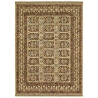 Couristan Timeless Treasures 4708/0066 Afghan Panel Area Rug - Antique Cream