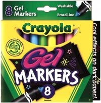 Crayola 8 Count Gel FX Washable Markers