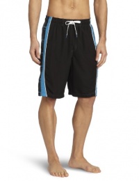 Speedo Men's Classic Plaid Splice Volley Swim Short