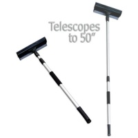 Telescoping Window Cleaner & Squeegee - Reach 9-Feet without Ladder