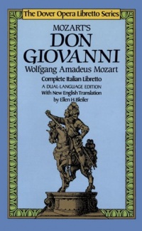 Don Giovanni (Dover Opera Libretto Series) (Italian and English Edition)