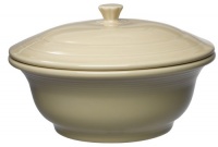 Fiesta 495-330 Covered Casserole, 70-Ounce, Ivory