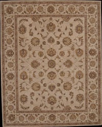 Nourison Rugs Heritage Hall Collection HE08 Ivory Rectangle 5'6 x 8'6 Area Rug