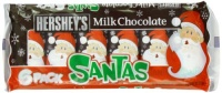 Hershey's Holiday Milk Chocolate Santa Bars, 6-Pack, 7.2-Ounce Packages (Pack of 4)