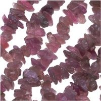 Pink Tourmaline Gemstone Chips Beads 4-7mm (34 Inch Strand)