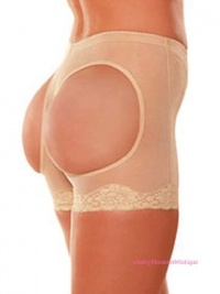 Rearview Miracle Shaper Girdle Butt Lift Panty, Medium, Nude By Bombshell B0utique