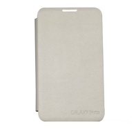 Samsung Galaxy Note Flip Cover Case - White (Compatible with AT&T i717 and T-Mobile T879)