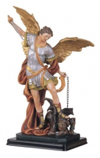 12 Inch Saint Michael The Archangel Holy Figurine Religious Decoration