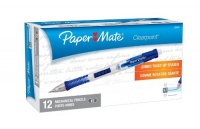 Paper Mate ClearPoint 0.7mm Mechanical Pencil, 12 Blue Barrel Pencil (56043)