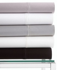 Hotel Collection 700T Stripe Queen Fitted Sheet Iris (Lavendar)