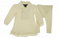 Ralph Lauren 2 Piece Outfit Cream 18 Months