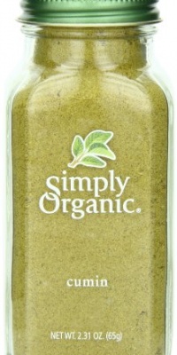 Simply Organic Cumin Seed Ground Certified Organic, 2.31-Ounce Container