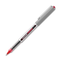 uni-ball Vision Stick Fine Point Roller Ball Pens, 12 Red Ink Pens (60139)