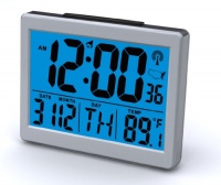 Atomic Desk/bedroom Alarm Clock-1.5 Time Number, Back Blue Light