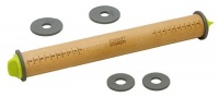 Joseph Joseph Adjustable Rolling Pin, Green