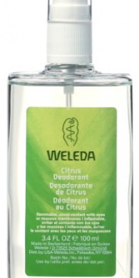 Weleda, Deodorant, Citrus, 3.4 oz Spray