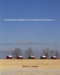 Cengage Advantage Books: Fundamental Statistics for the Behavioral Sciences