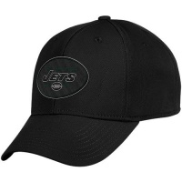 NFL New York Jets End Zone Black Structured Flex Hat - Tw90Z