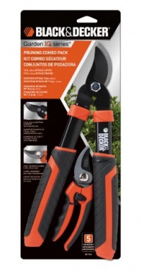 Black & Decker BD1824 7-1/2-Inch Bypass Pruner and 15-Inch Lopper Combo Set