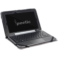 Poetic Slimbook Case for DELL XPS 10 10.1 Inch Window RT Tablet Black (3 Year Manufacturer Warranty From Poetic)