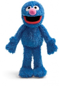 Gund Soft and Shaggy Grover Doll in new larger size!