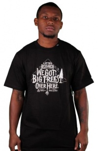 LRG Big Trees Over Here Premium Fit T-Shirt - Black