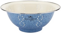 Paula Deen Signature Enamel on Steel 5-Quart Colander, Blueberry Speckle