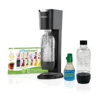 SodaStream Genesis Home Soda Maker Starter Kit, Black and Silver