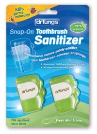 Dr Tungs Snap-On Toothbrush Sanitizer 2 Pack(s)